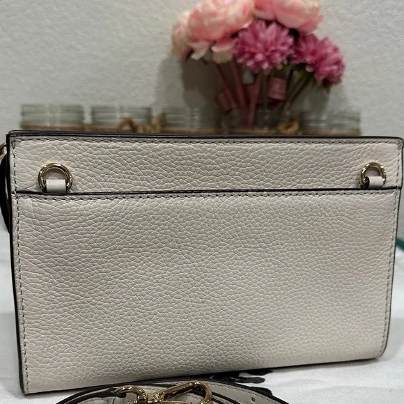 Price Drop ⬇️ Michael Kors Ivory Small Crossbody Bag - Picture 4 of 14